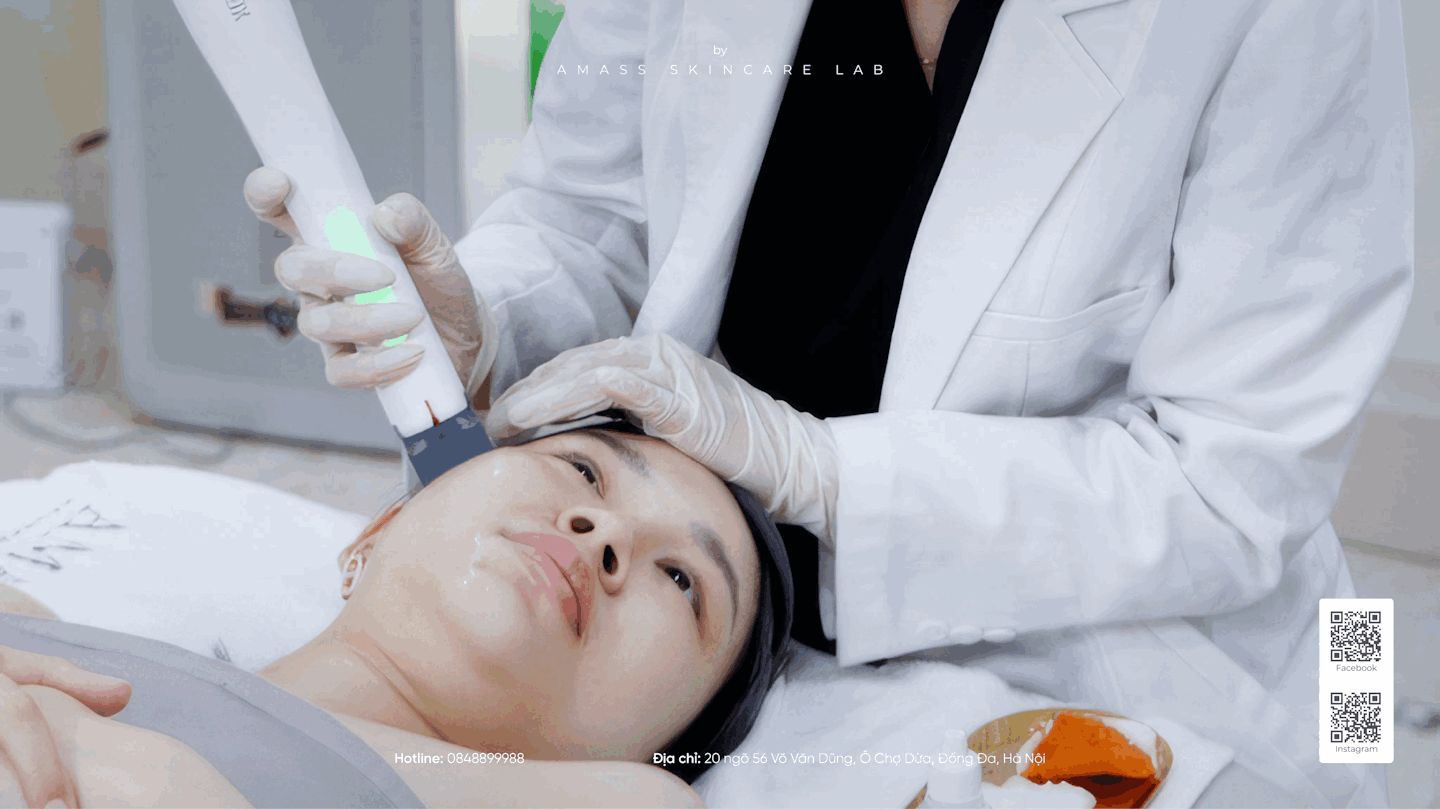 Amass ứng dụng công nghệ XERF trong điều trị trẻ hóa tại Việt Nam
